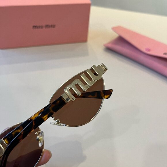 Miu Miu Women\'s Metal Frame Sunglasses